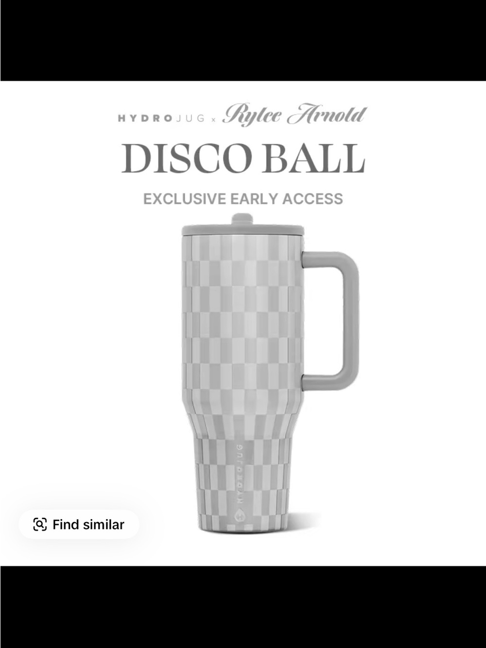 Hydrojug x Rylee Arnold Limited Edition Disco Ball